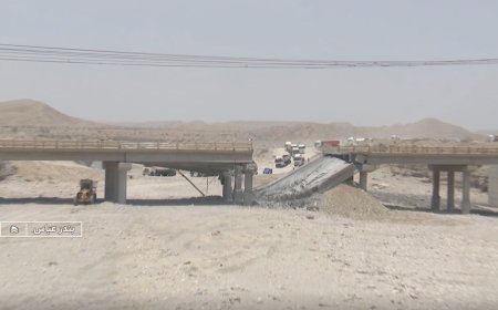 تردد خودروها روی پل گچین تا ۱۰ روز آینده از سر گرفته می‌شود
