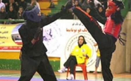 مسابقات کونگ‌فو قهرمانی بانوان هرمزگان برگزار شد