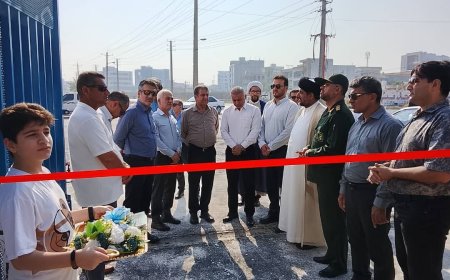 ایستگاه پمپاژ و شبکه جمع‌آوری فاضلاب گناوه افتتاح شد