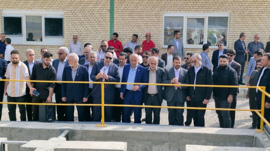 آبیاری ۳۰۰ هکتار از باغات قصردشت با بهره‌برداری از تصفیه‌خانه سبزآب شیراز