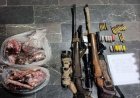 شکارچی غیرمجاز با لاشه ۲ راس قوچ و میش در میناب دستگیر شد
