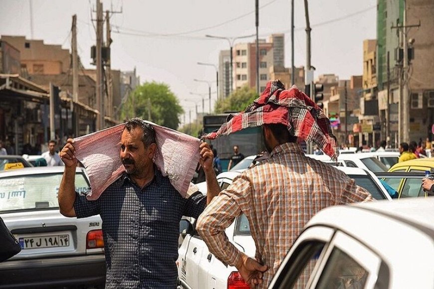 افزایش رطوبت و وقوع پدیده شرجی در خوزستان