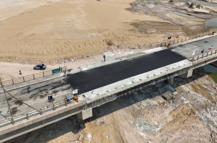 بازسازی فوری پل گریوه در جاده بندرعباس بندر خمیر؛ نماد مقاومت و تلاش راهداران