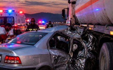 ۴ کشته و یک مصدوم در برخورد سمند با تریلر در محور اهواز - اندیمشک