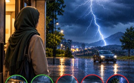رعدوبرق غافلگیرتان نکند؛ هنگام صاعقه کجا پناه بگیریم؟