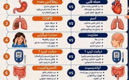 ۱۰ بیماری که همیشه باهم اشتباه گرفته میشن