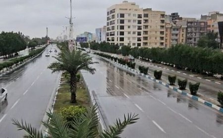 تداوم باران و رعد و برق تا روز دوشنبه در خوزستان