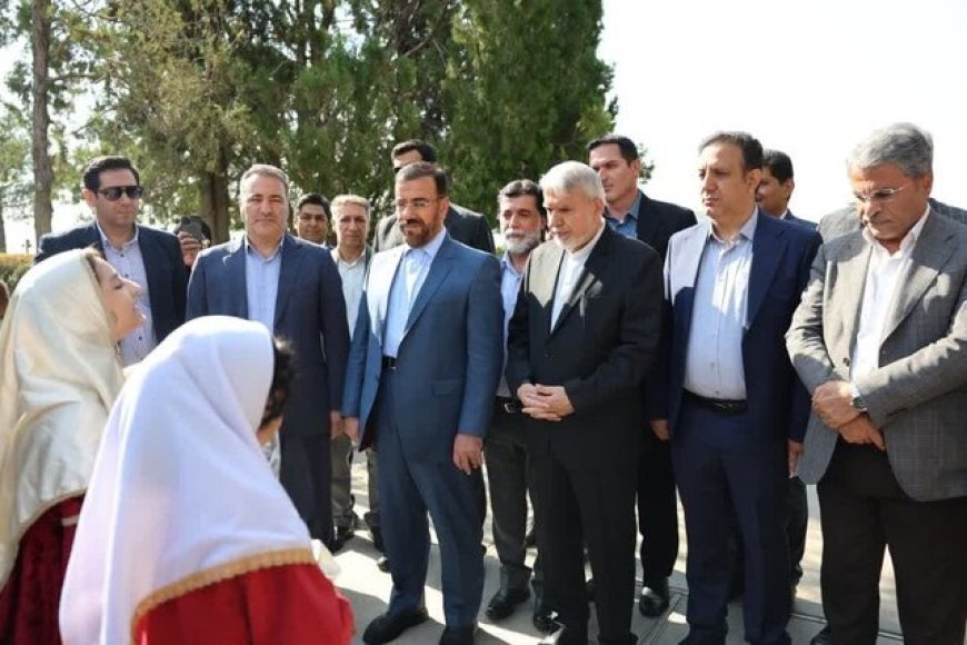 وزیر میراث فرهنگی ، گردشگری و صنایع دستی وارد شیراز شد